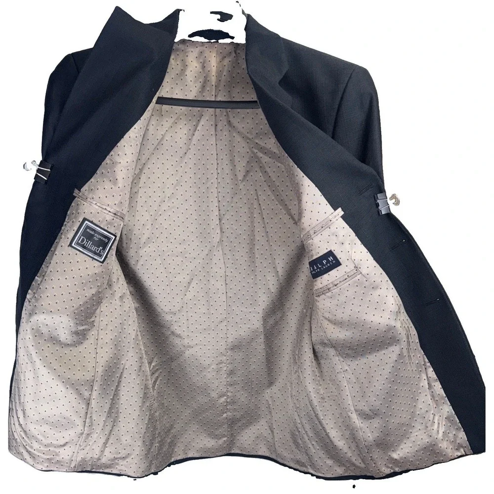 Lauren Ralph Lauren Exclusively For Dillard 'S Sport CoatMens 40R Gray